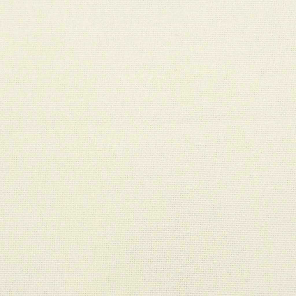 Perne de canapea din paleți, 2 buc., alb crem, material textil