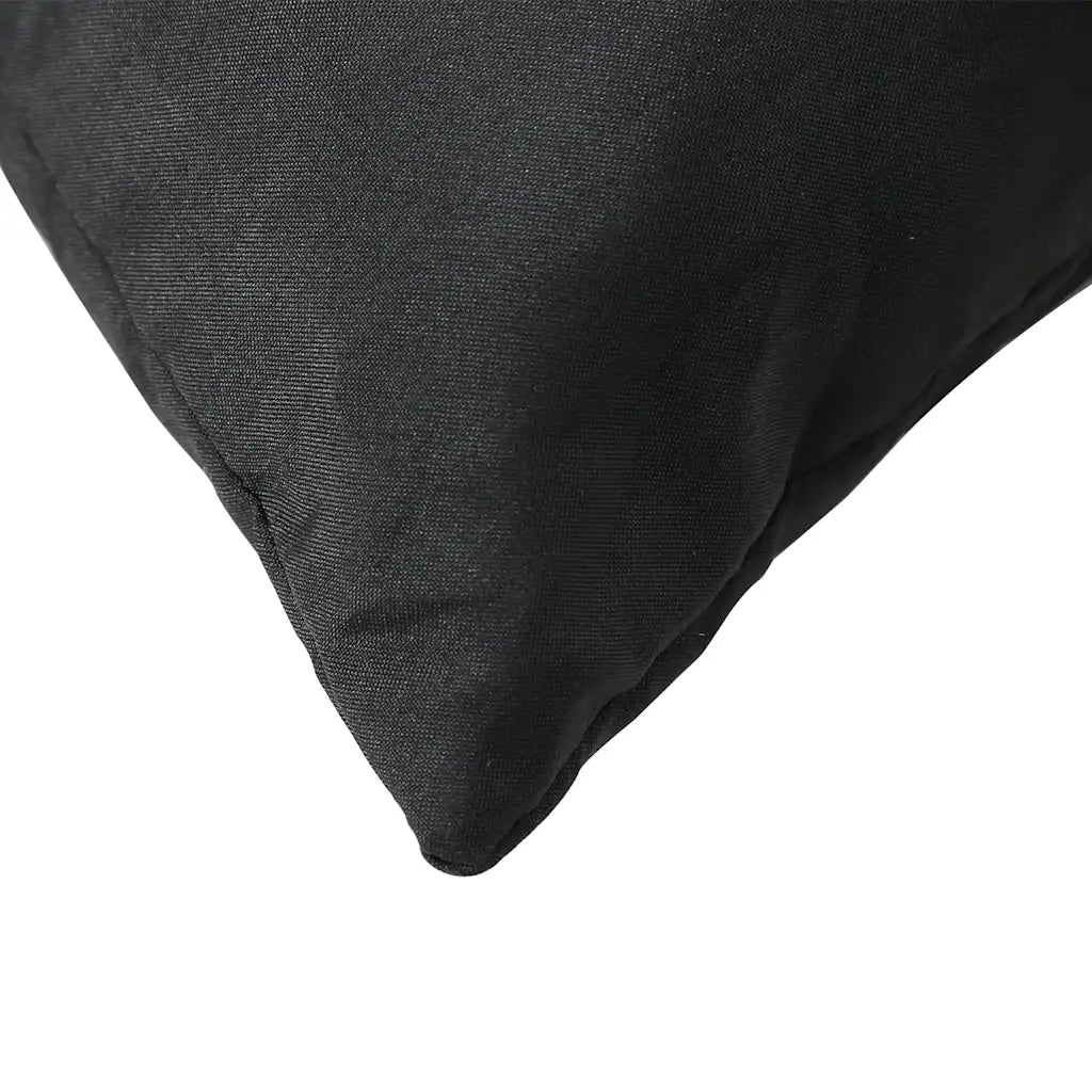 Perne de canapea din paleți, 2 buc., negru, material textil