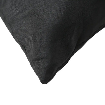 Perne de canapea din paleți, 2 buc., negru, material textil