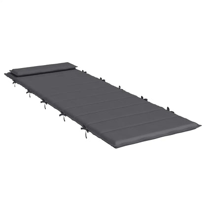 Pernă de șezlong, antracit, 180x60x4 cm, textil Oxford