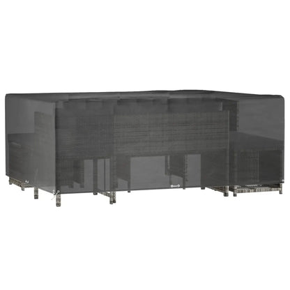 Husă pentru mobilier grădină, 16 ocheți, 300x250x90 cm, pătrat