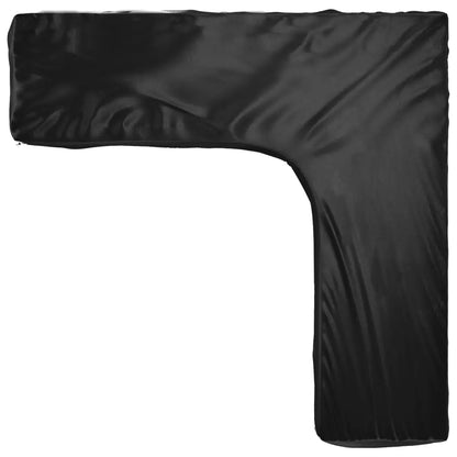 Husă mobilier de grădină în formă de L 20 ocheți, 300x300x90 cm