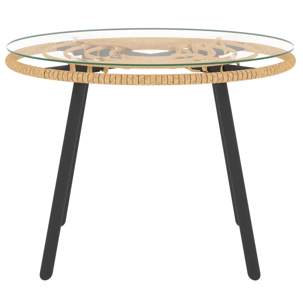Set mobilier de grădină cu perne gri închis, 3 piese, poliratan