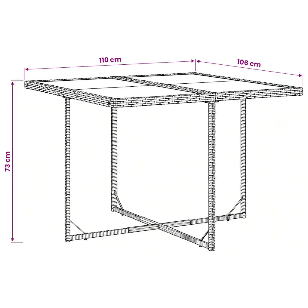 Set mobilier de grădină cu perne, 5 piese, gri, poliratan