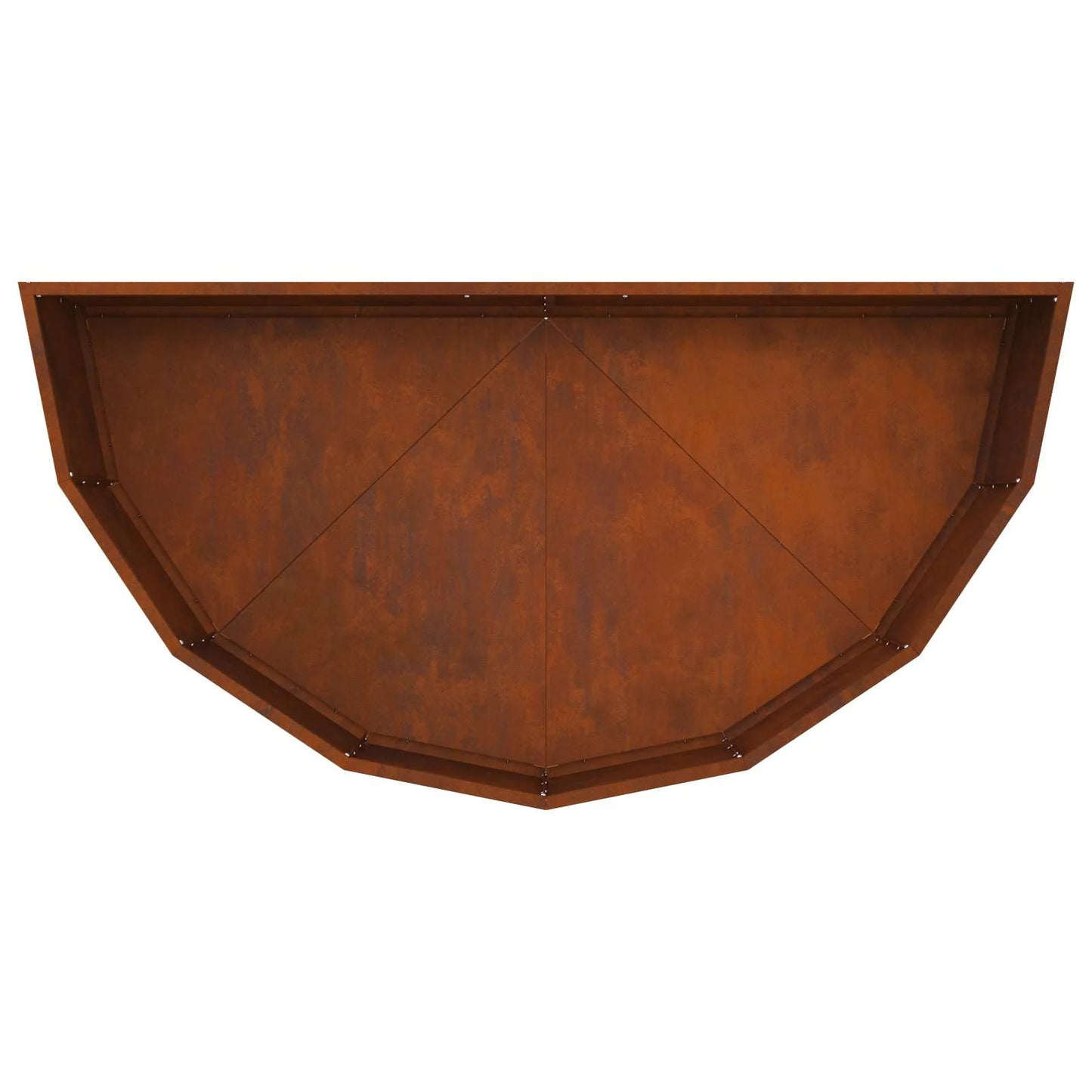 Jardinieră Ruginit 120 x 60 x 35 cm