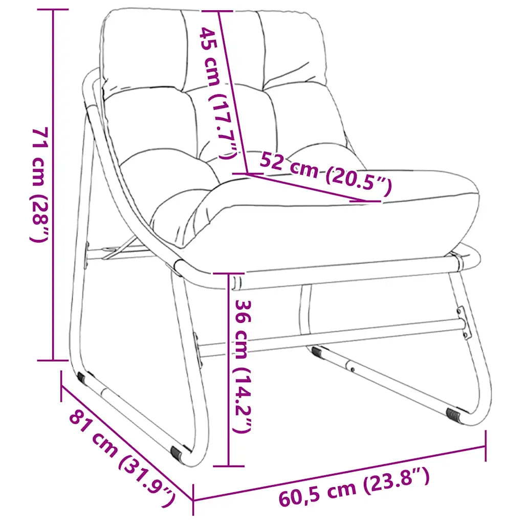 Mobilier de grădină cu pernă 2 pcs Negru 60,5 x 81 x 71 cm