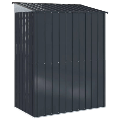 Magazii pentru grădină Antracit 137 x 81 x 180 cm Metal