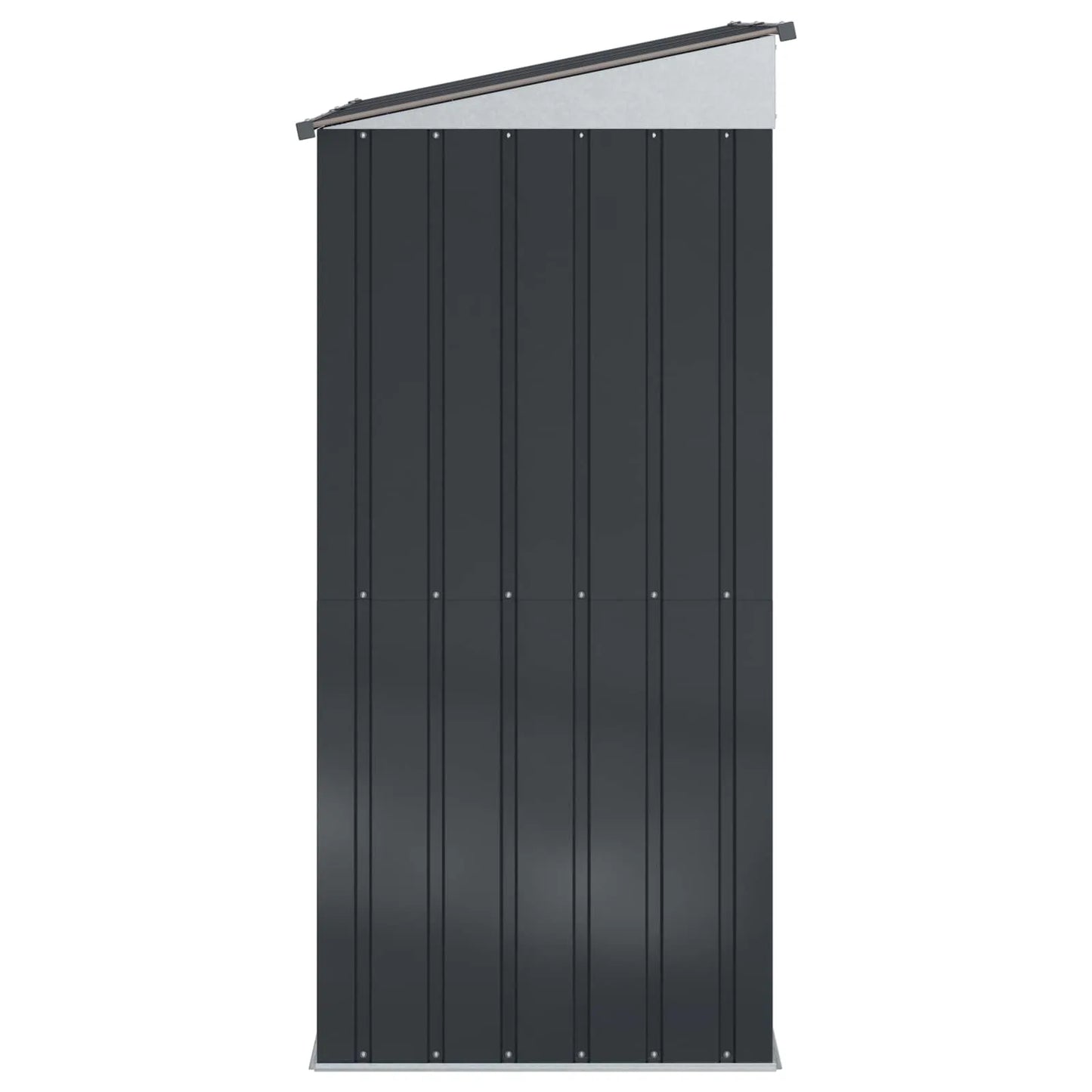 Magazii pentru grădină Antracit 137 x 81 x 180 cm Metal