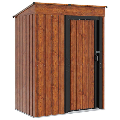 Magazii pentru grădină Maro 137 x 81 x 180 cm Metal