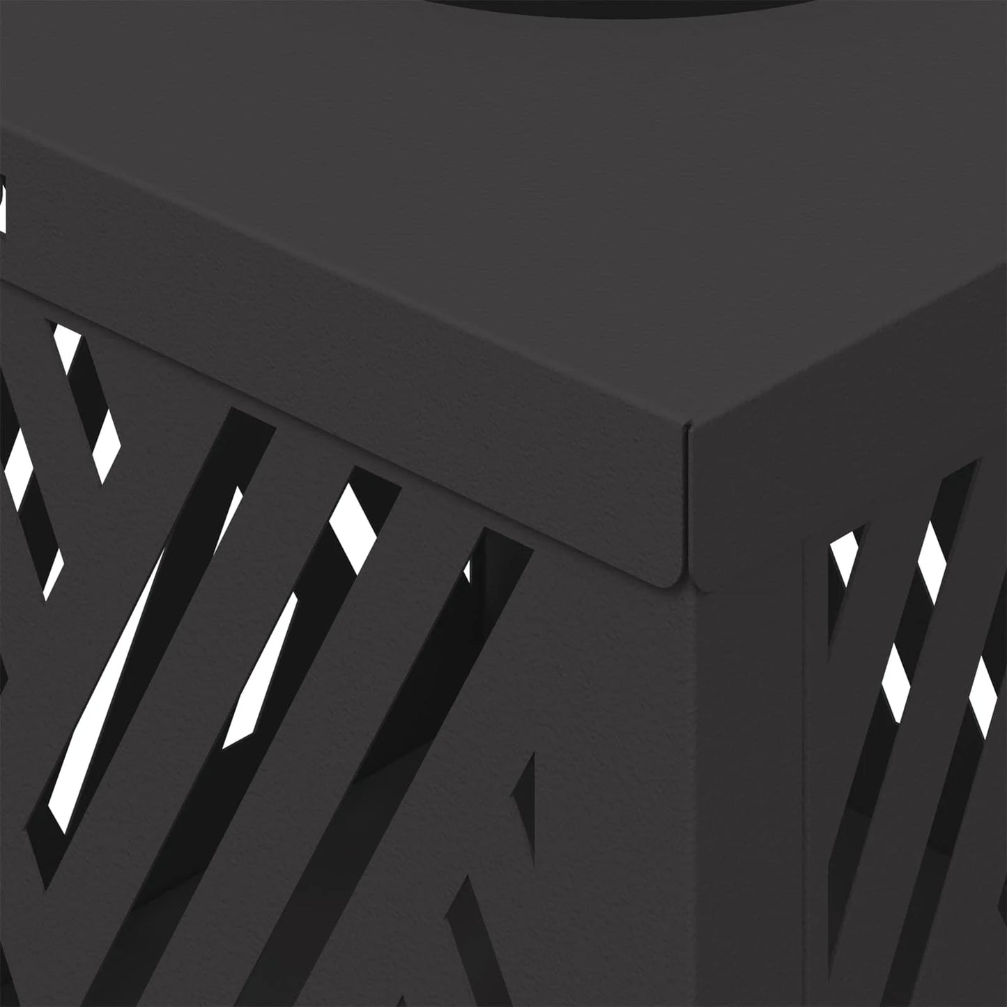 Lumină LED Solară pentru Alei 2 pcs Negru Oțel laminat la rece