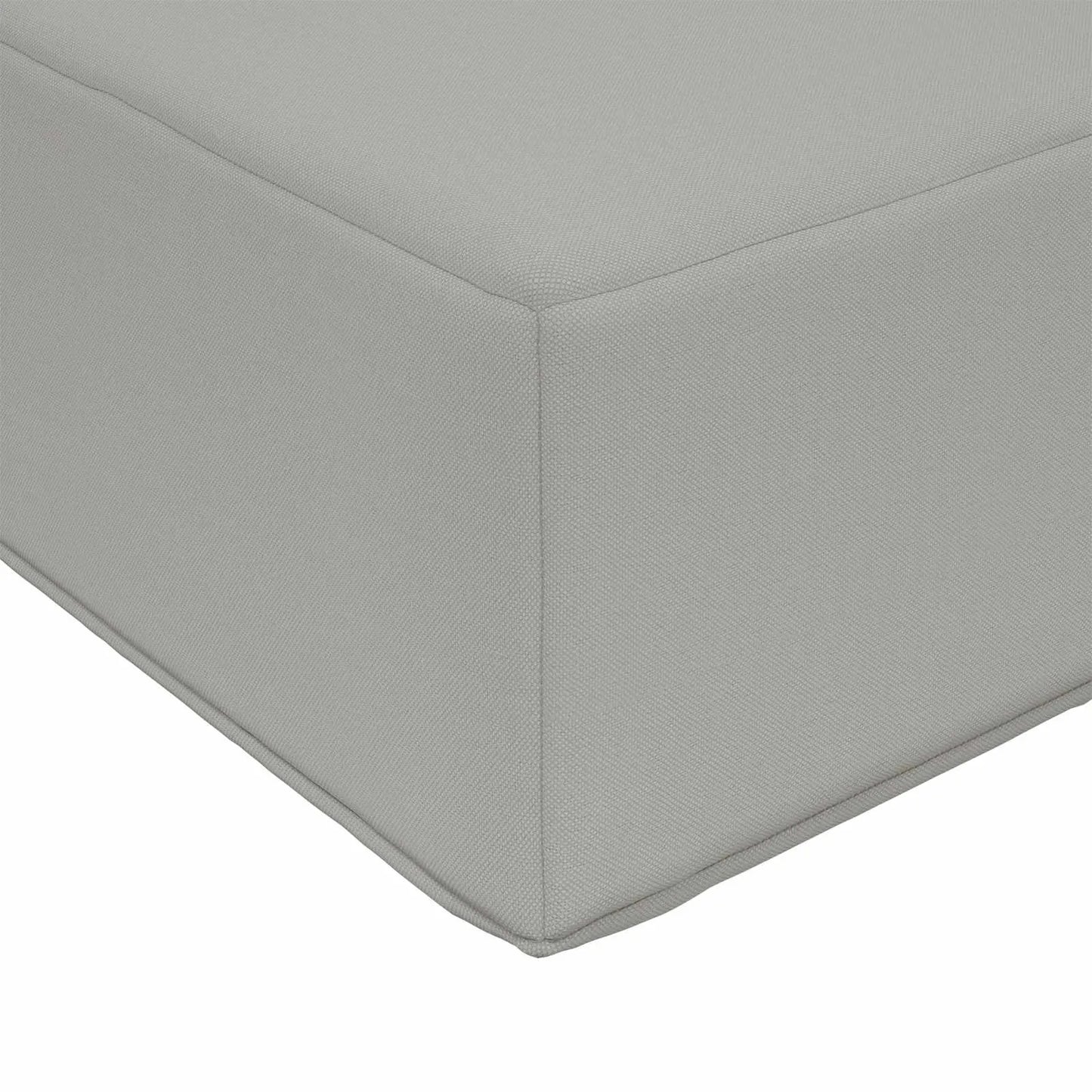 Perna pentru canapea de exterior Gri 60 x 60 x 8 cm Poliester