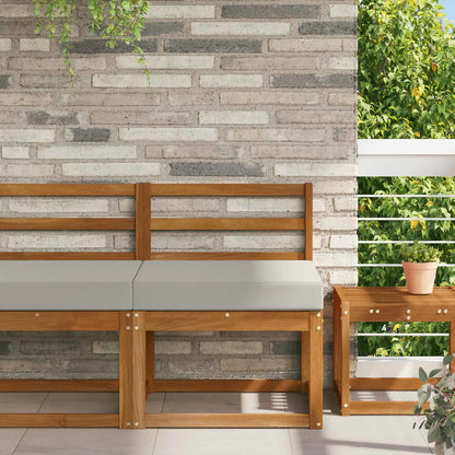 Perna pentru canapea de exterior Gri 60 x 60 x 8 cm Poliester