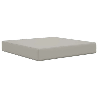 Perna pentru canapea de exterior Gri 60 x 60 x 8 cm Poliester
