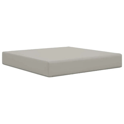 Perna pentru canapea de exterior Gri 60 x 60 x 8 cm Poliester