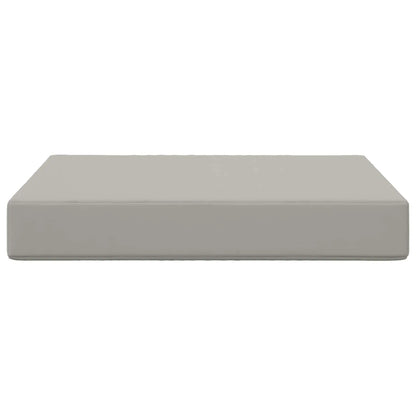 Perna pentru canapea de exterior Gri 60 x 60 x 8 cm Poliester