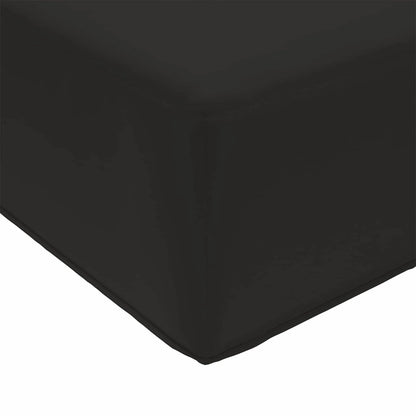 Perna pentru canapea de exterior Negru 60 x 60 x 8 cm Poliester