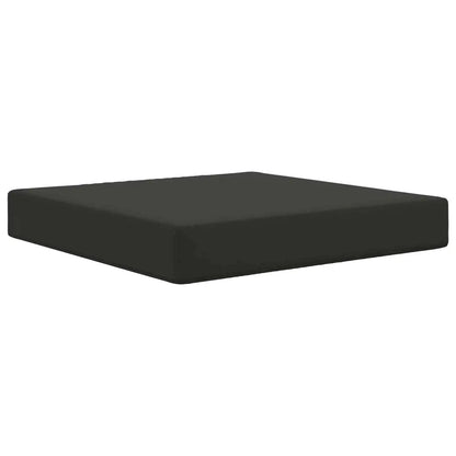 Perna pentru canapea de exterior Negru 60 x 60 x 8 cm Poliester