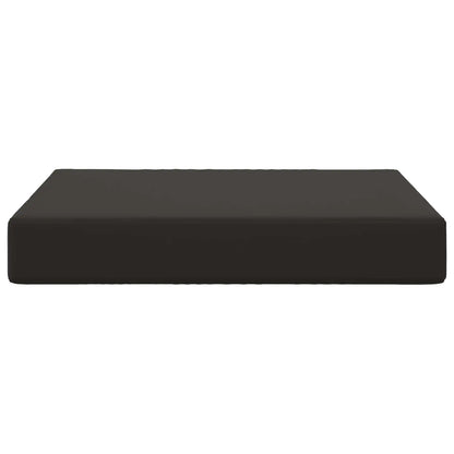 Perna pentru canapea de exterior Negru 60 x 60 x 8 cm Poliester