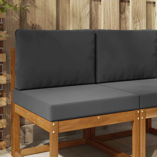 Perna pentru canapea de exterior 2 pcs Antracit Poliester