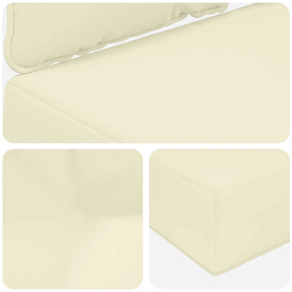 Perna pentru canapea de exterior 2 pcs Crem Poliester