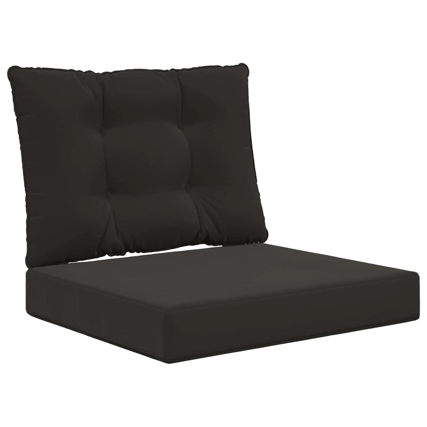 Perna pentru canapea de exterior 2 pcs Negru Poliester