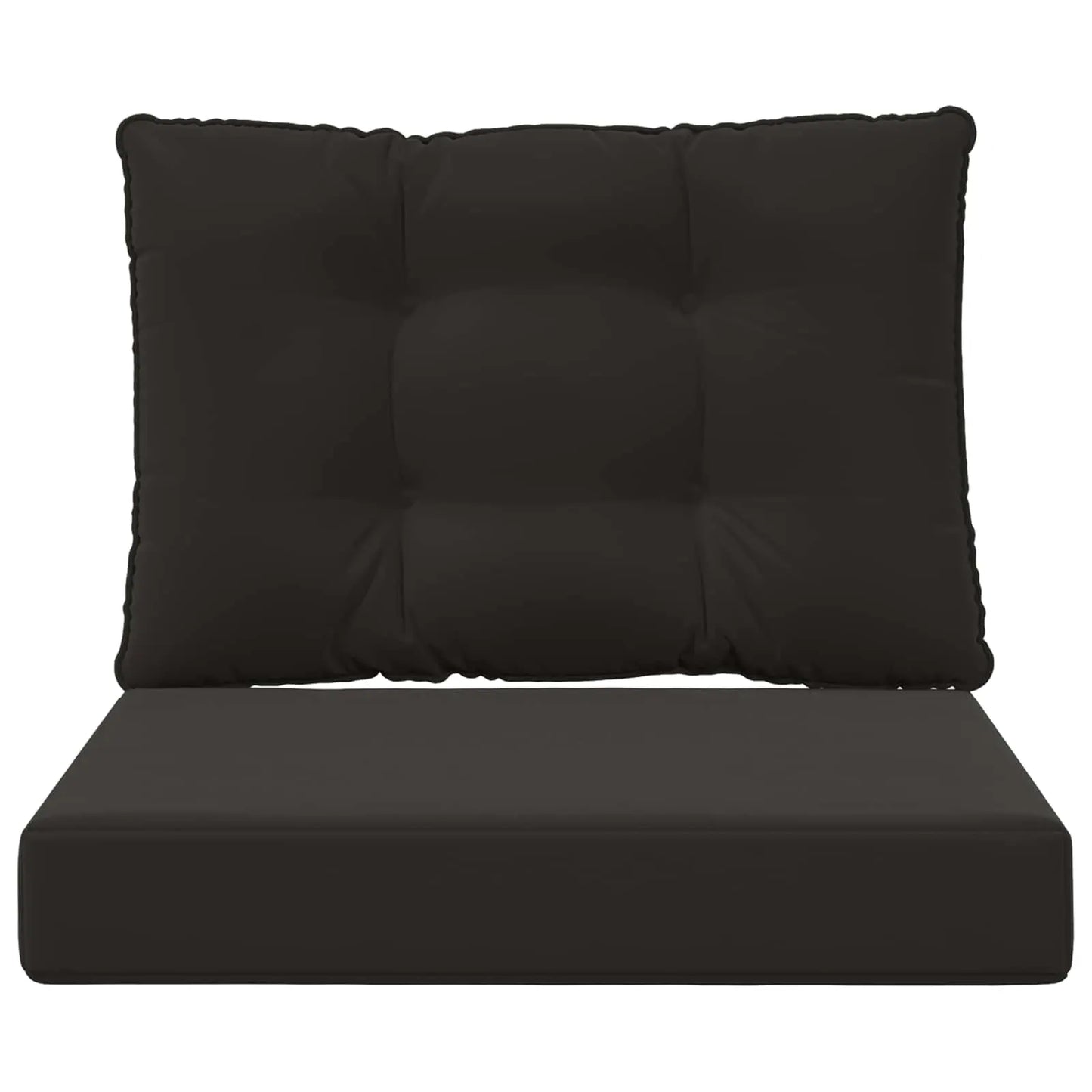 Perna pentru canapea de exterior 2 pcs Negru Poliester