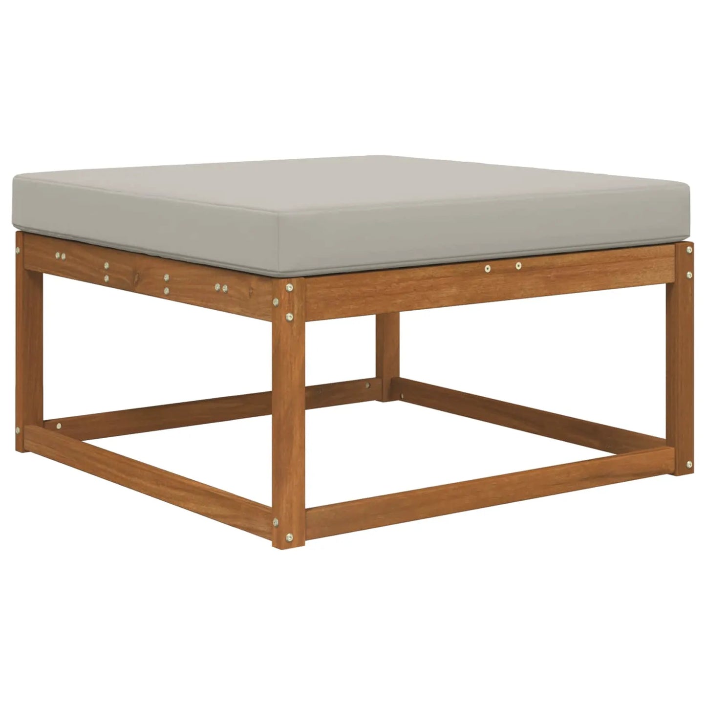 Perna pentru canapea de exterior Gri 80 x 80 x 8 cm Poliester