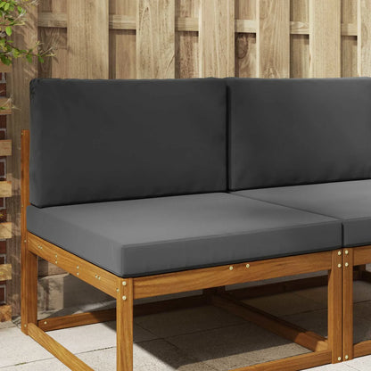Perna pentru canapea de exterior 2 pcs Antracit Poliester