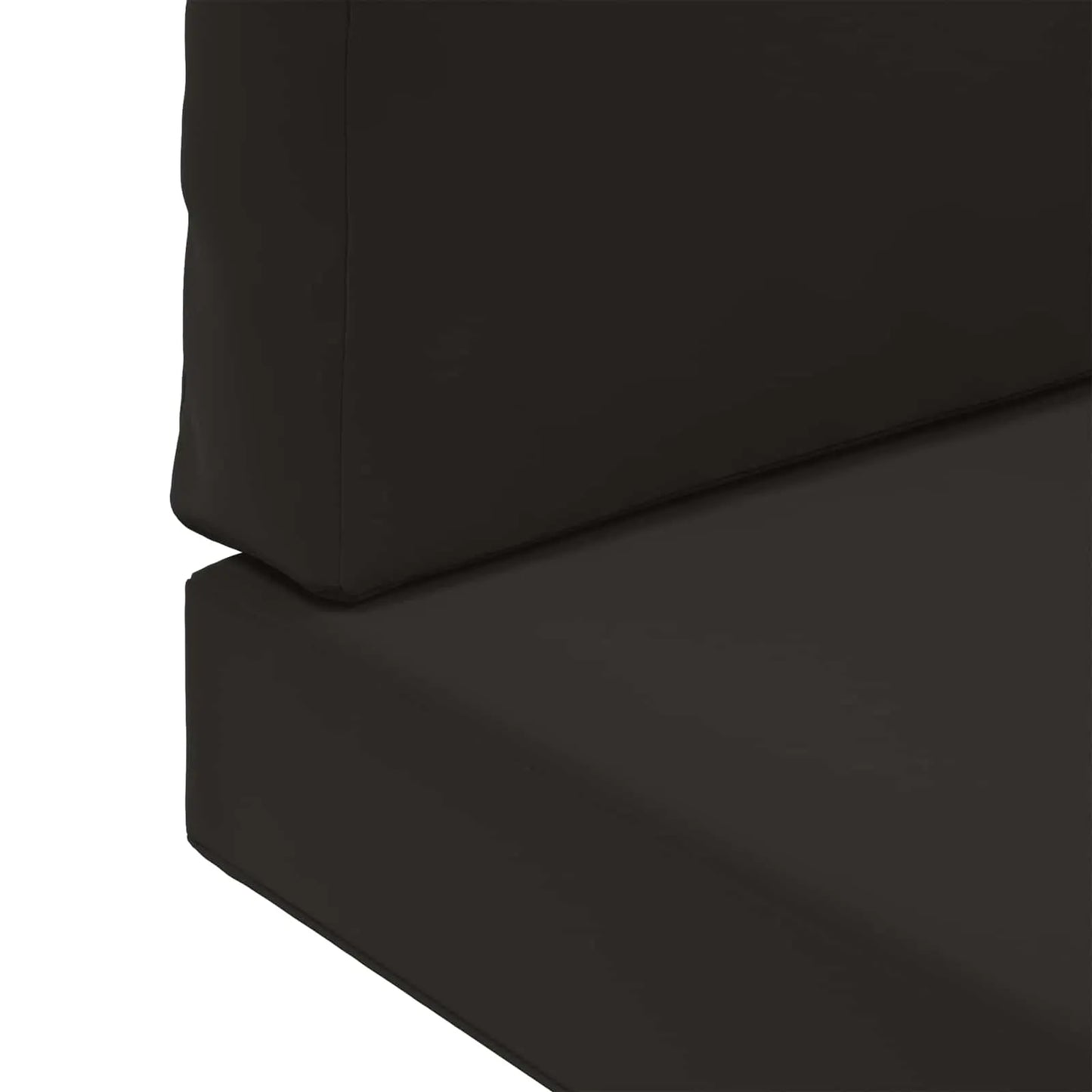 Perna pentru canapea de exterior 2 pcs Negru Poliester
