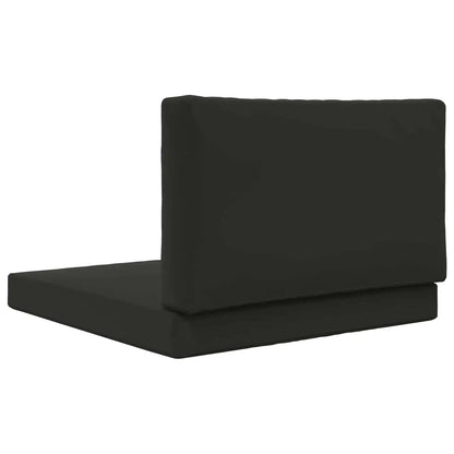 Perna pentru canapea de exterior 2 pcs Negru Poliester