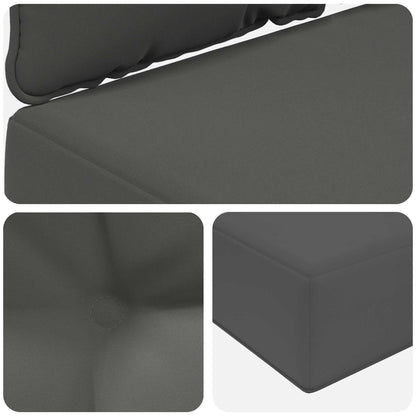 Perna pentru canapea de exterior 2 pcs Antracit Poliester