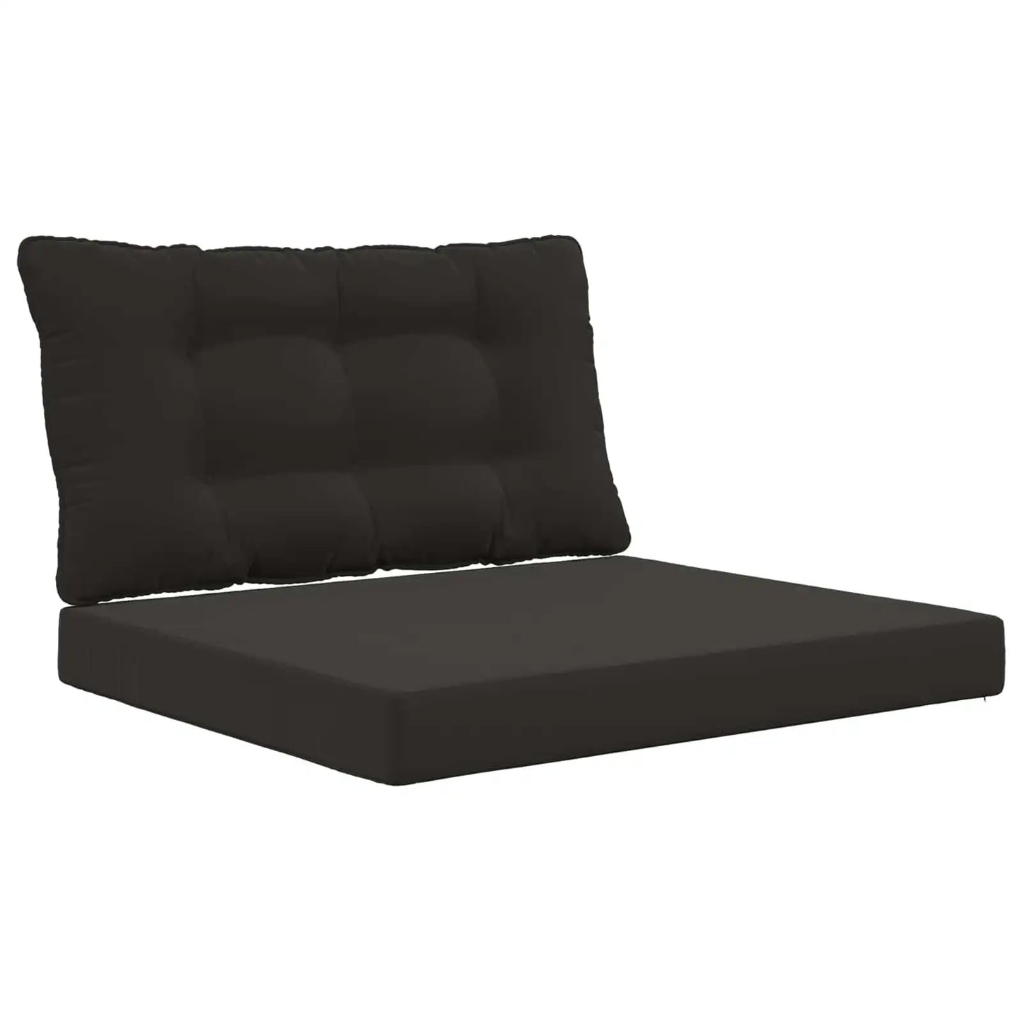 Perna pentru canapea de exterior 2 pcs Negru Poliester