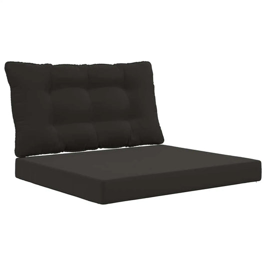 Perna pentru canapea de exterior 2 pcs Negru Poliester