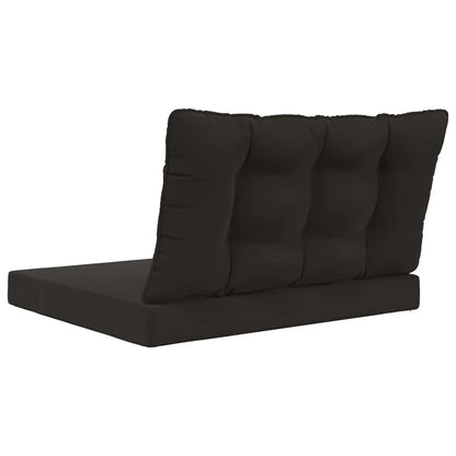 Perna pentru canapea de exterior 2 pcs Negru Poliester