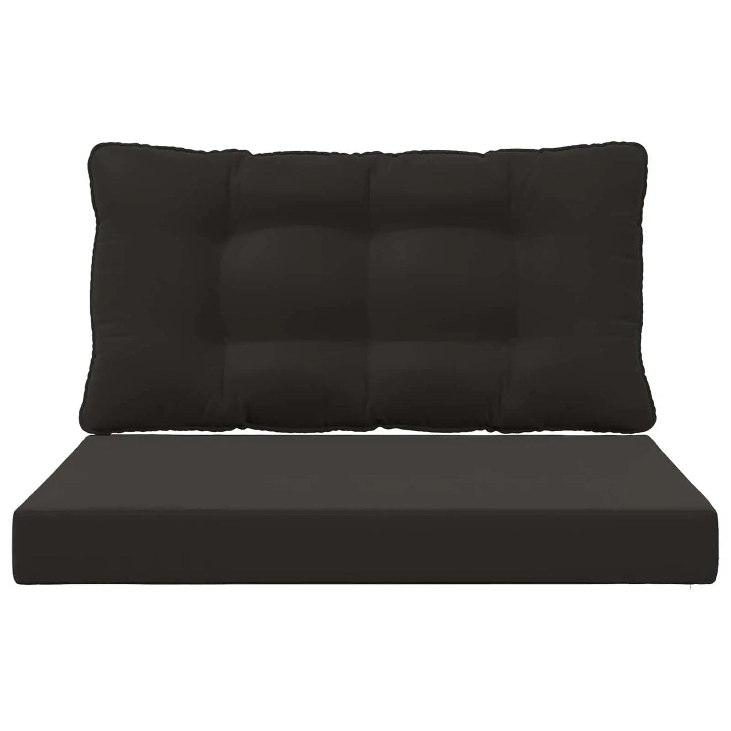 Perna pentru canapea de exterior 2 pcs Negru Poliester